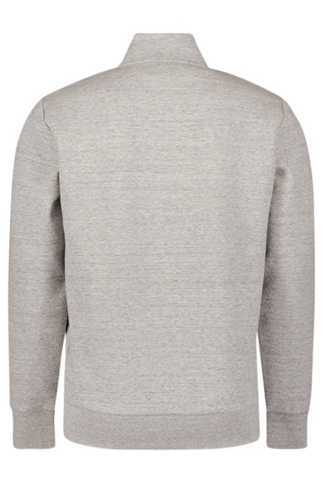 NO-EXCESS sweater full zip stand up-collar re